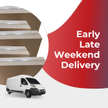 Early, Late or Weekend Courier Delivery
