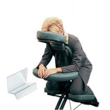 Massage Chair for Eye Surgery Recovery at MassageTableRentals.com