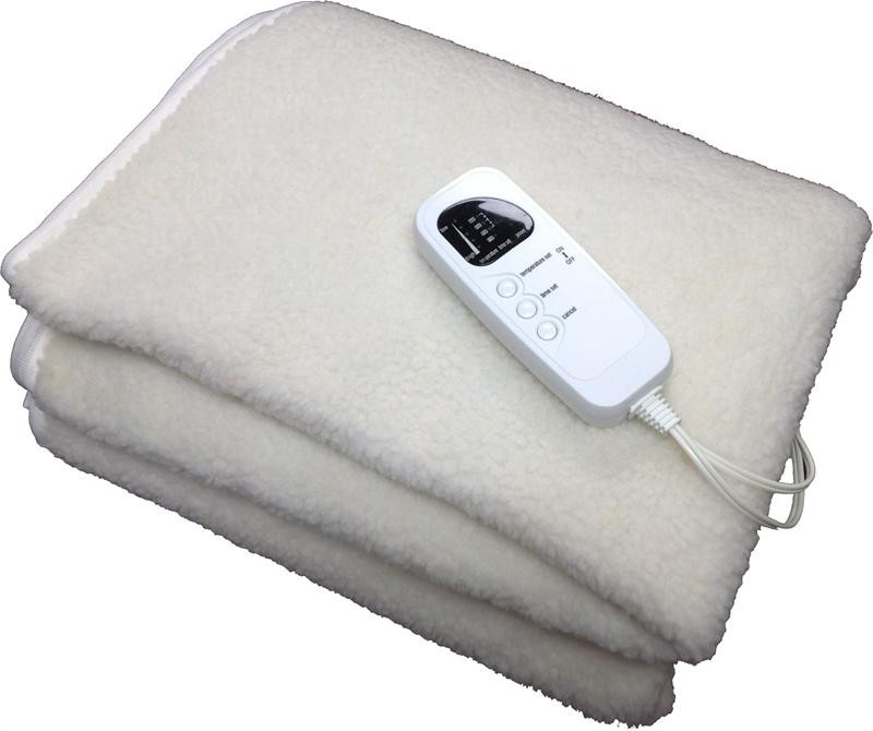 Deluxe Fleece Massage Table Warmer by ibodycare, with Timer