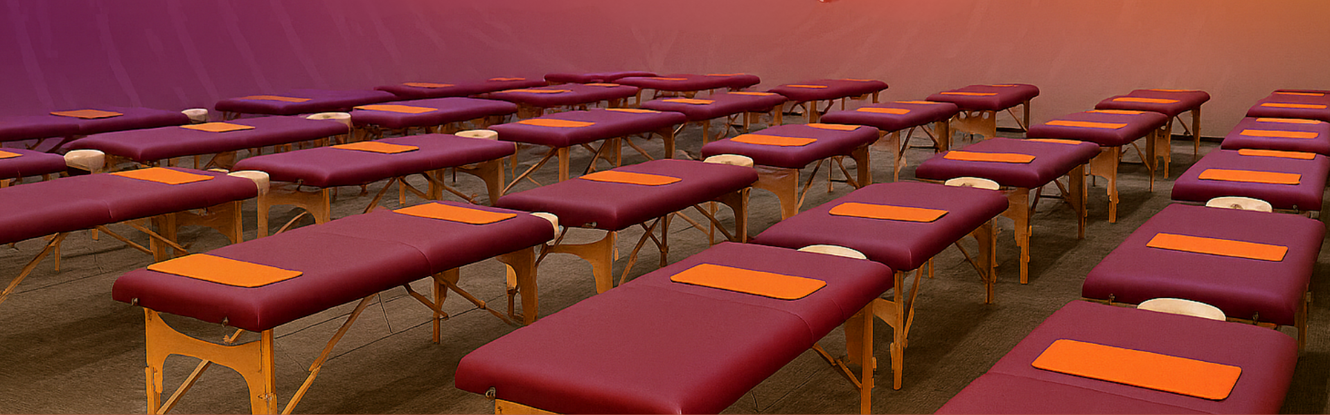 Somatic Experiencing training session setup